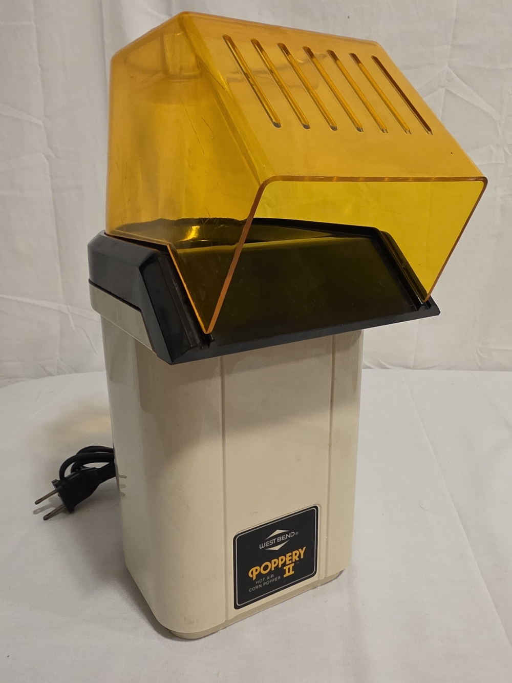 Vintage West Bend "The Poppery II" Hot Air Corn Popper TESTED - WORKS